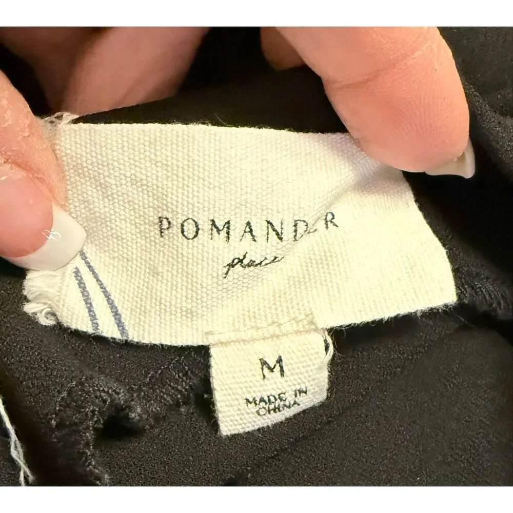 Pomander Place Tuckernuck Carlotta Blouse Black Medium